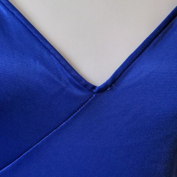 Undercover Wear Medium Vintage Sapphire Blue Lingerie Nightgown - Picture 12 of 14